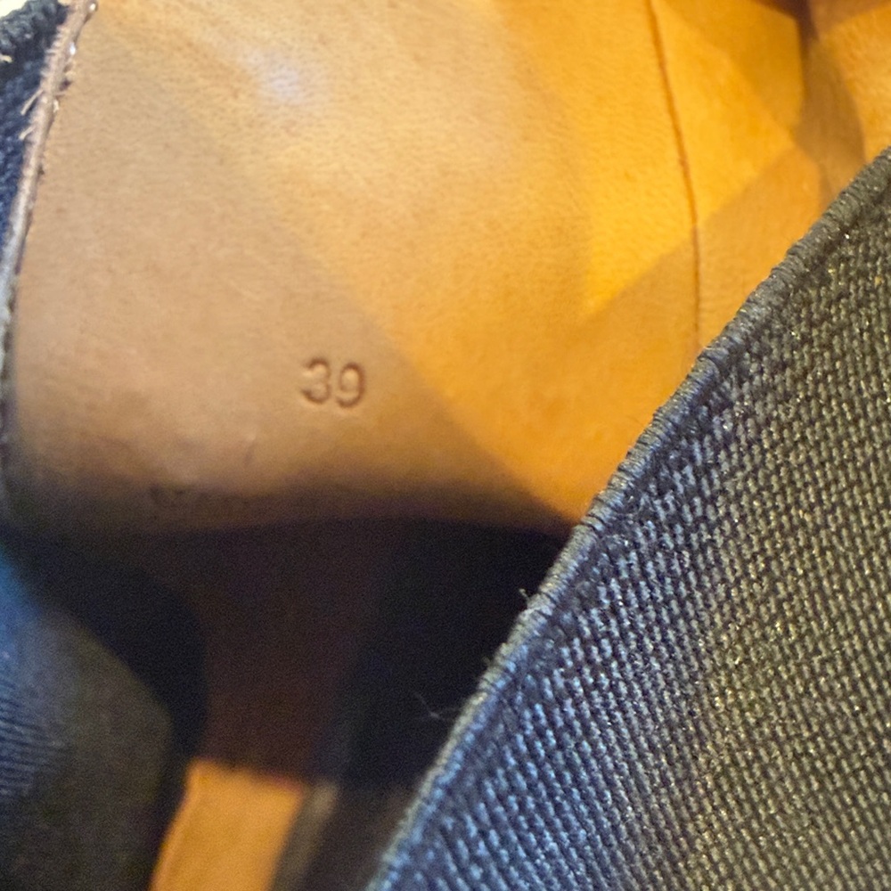 rag & bone Dark Burgundy Leather Chelsea Boots See pics for Wear - Picture 7 of 7